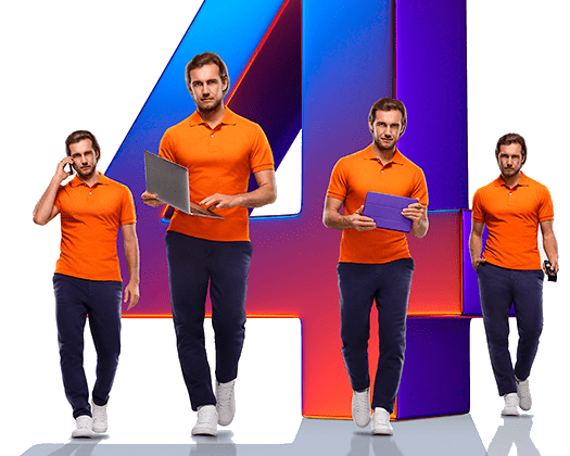 Великолепная четверка Ростелеком в&nbsp;деревня Кобзевка (Орловская область)